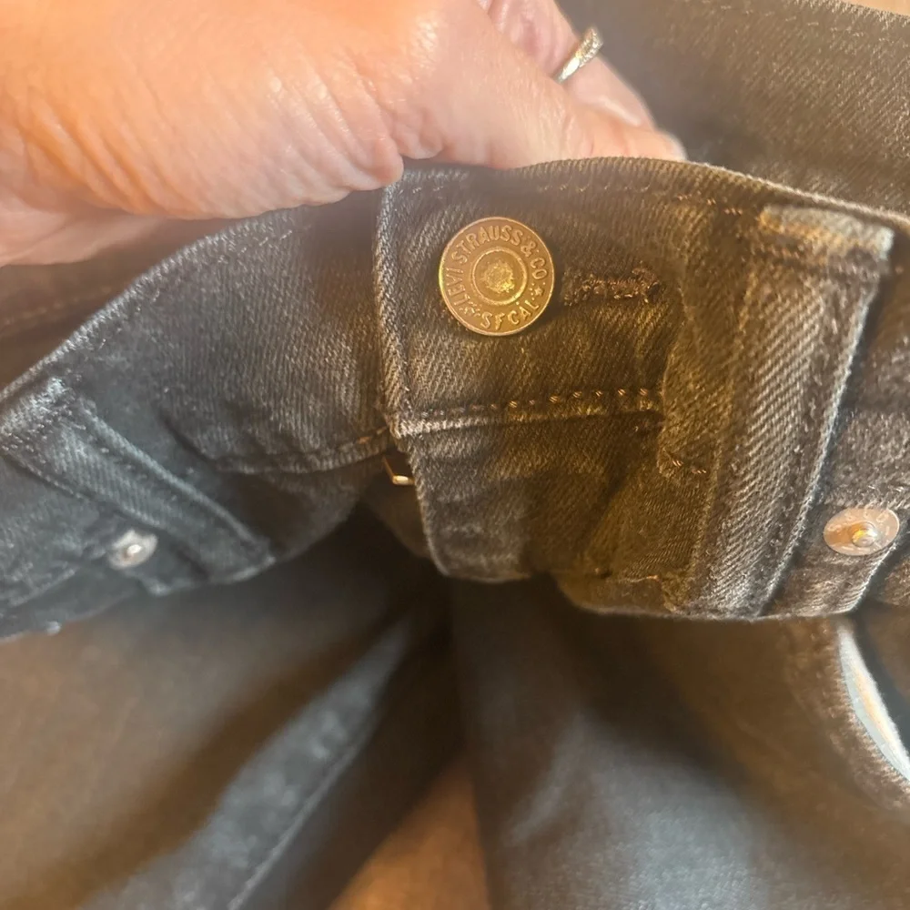 Levi’s 510 Skinny Jeans Black Denim Men’s W30 L30 1091